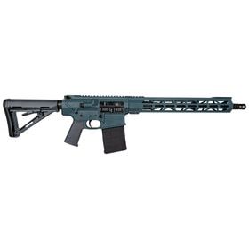 Diamondback semi-automatic .308 Winchester AR-10 rifle, Blue Cerakote.